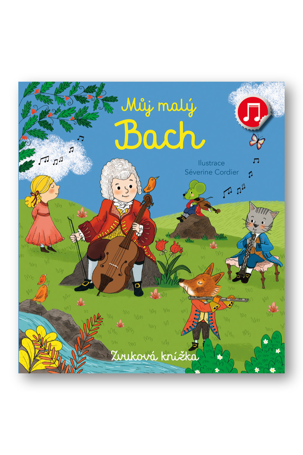 Můj malý Bach Emilie Collet, ilustrace Séverine Cordier