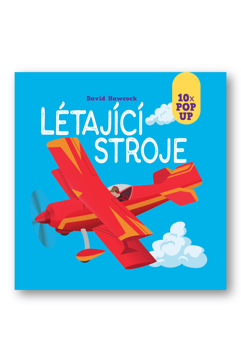 Létající stroje 10x POP UP David Hawcock