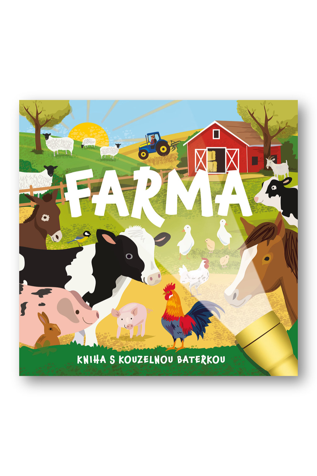 Levně Farma - Kniha s kouzelnou baterkou Mel Plehov, Amanda Enright