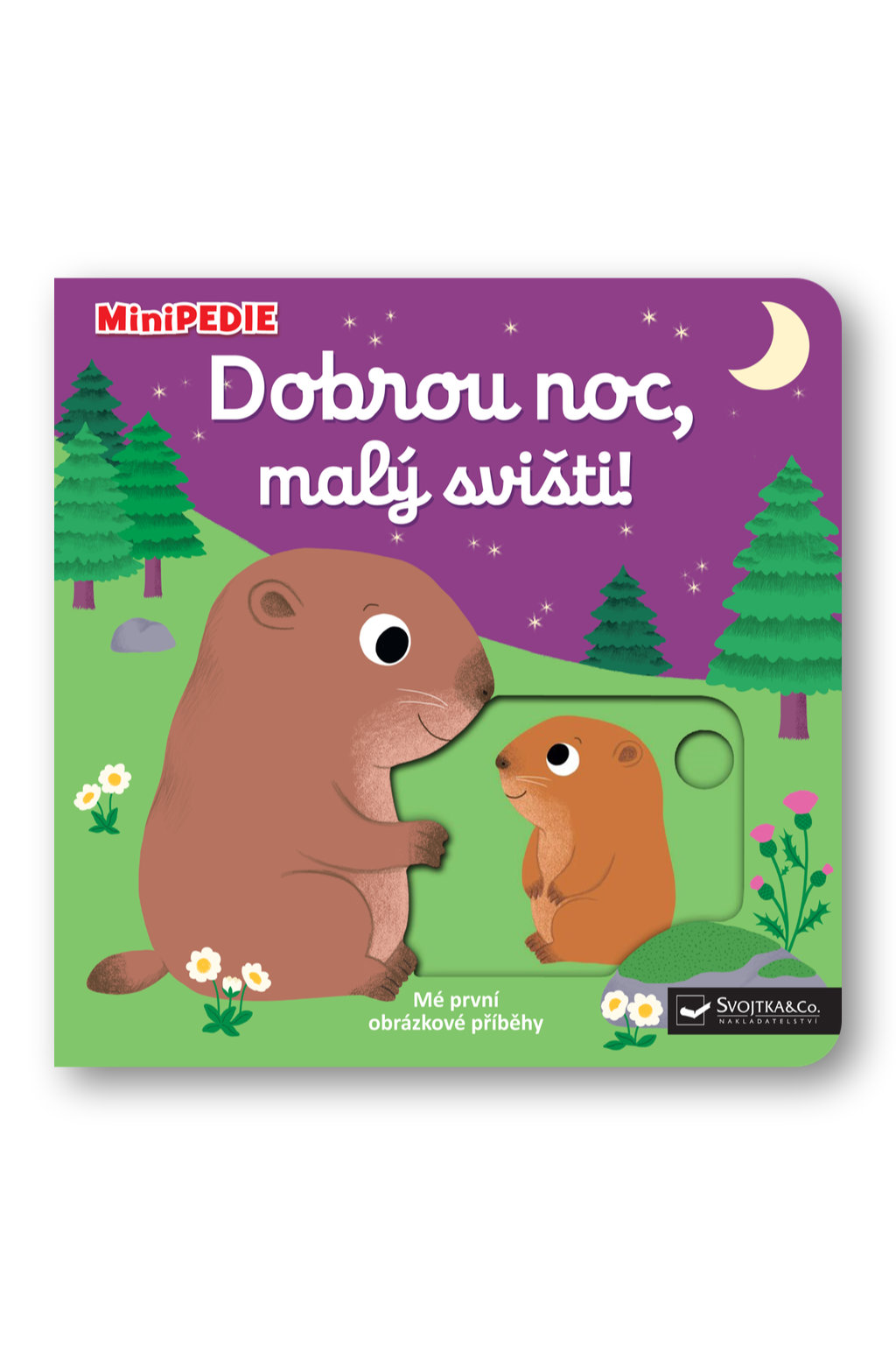 Levně MiniPEDIE - Dobrou noc, malý svišti! Nathalie Choux