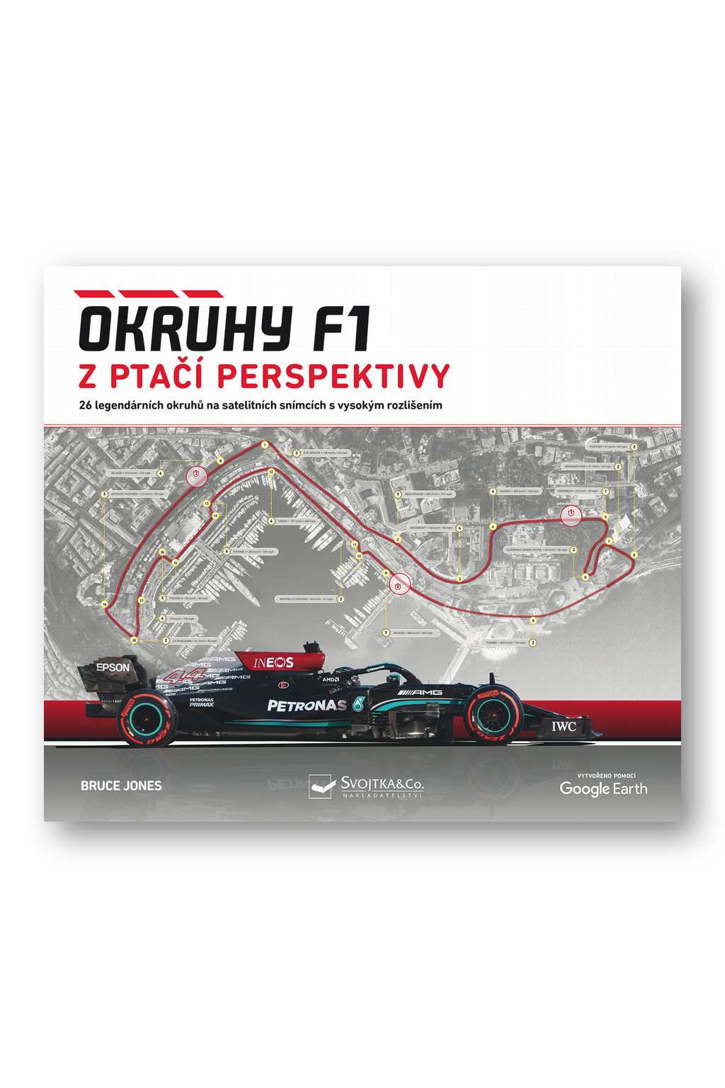 Okruhy F1 z ptačí perspektivy Bruce Jones