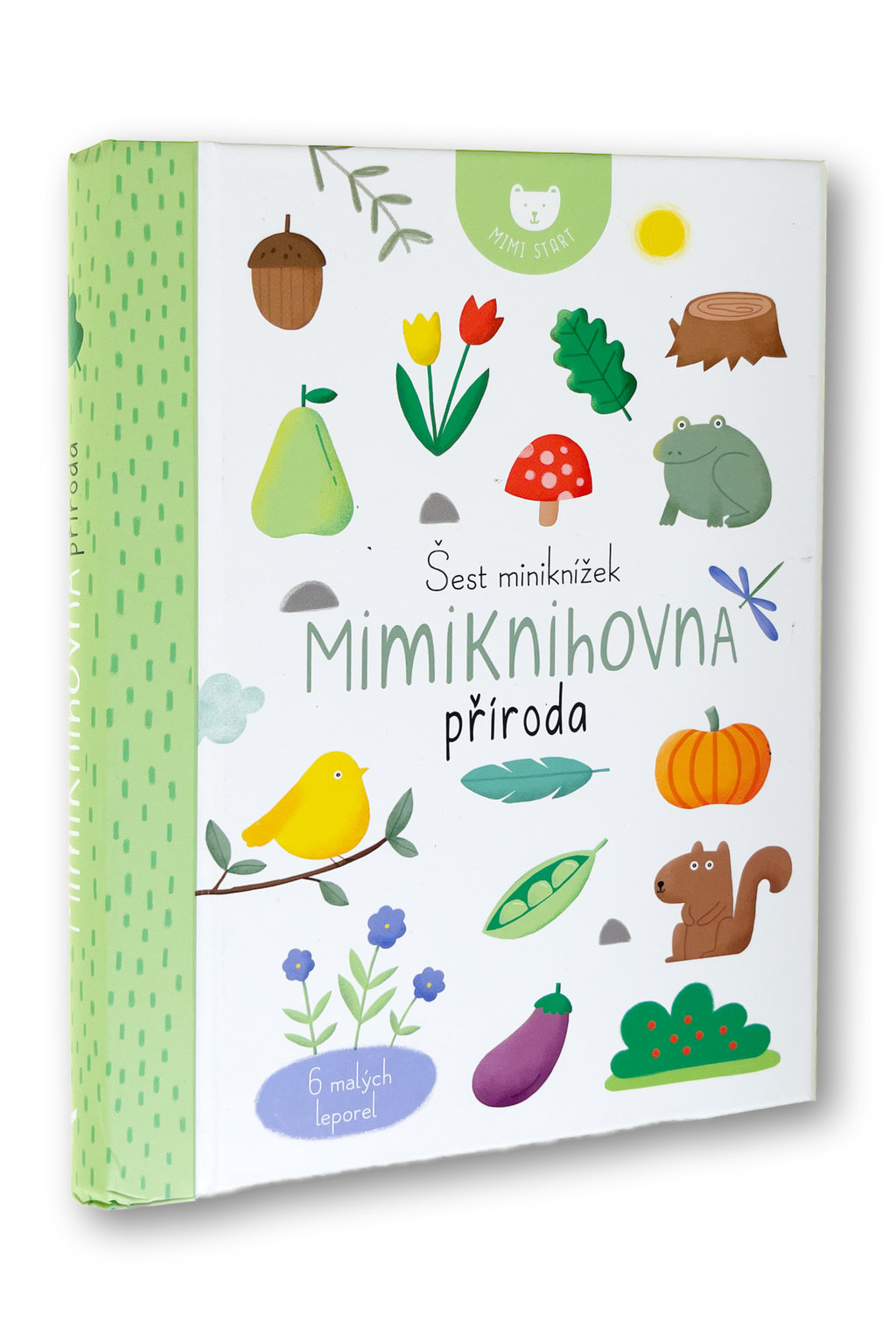 6 miniknížek - Mimiknihovna příroda