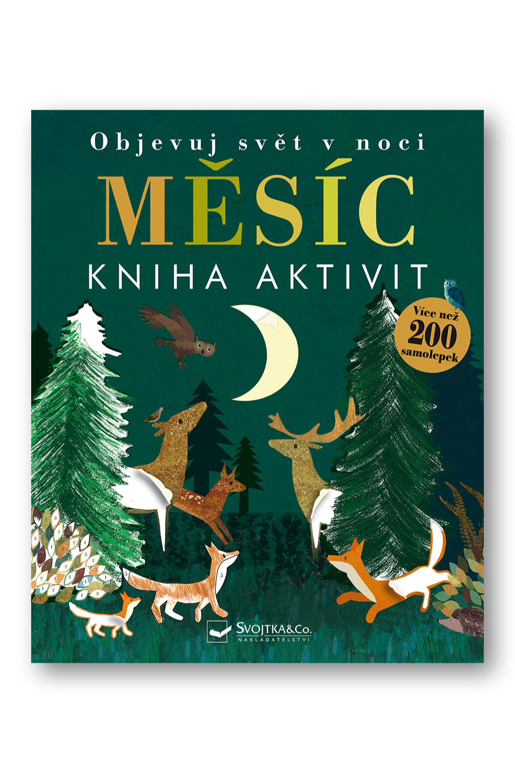 Měsíc - Kniha aktivit Britta Teckentrup, Beth Hamilton