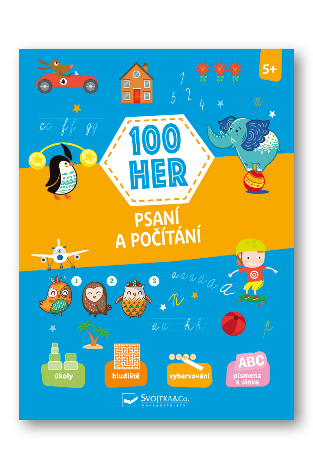 100 her, Psaní a počítání 5+