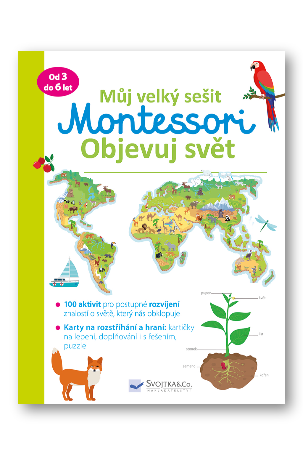 Můj velký sešit Montessori objevuj svět Christelle Guyot