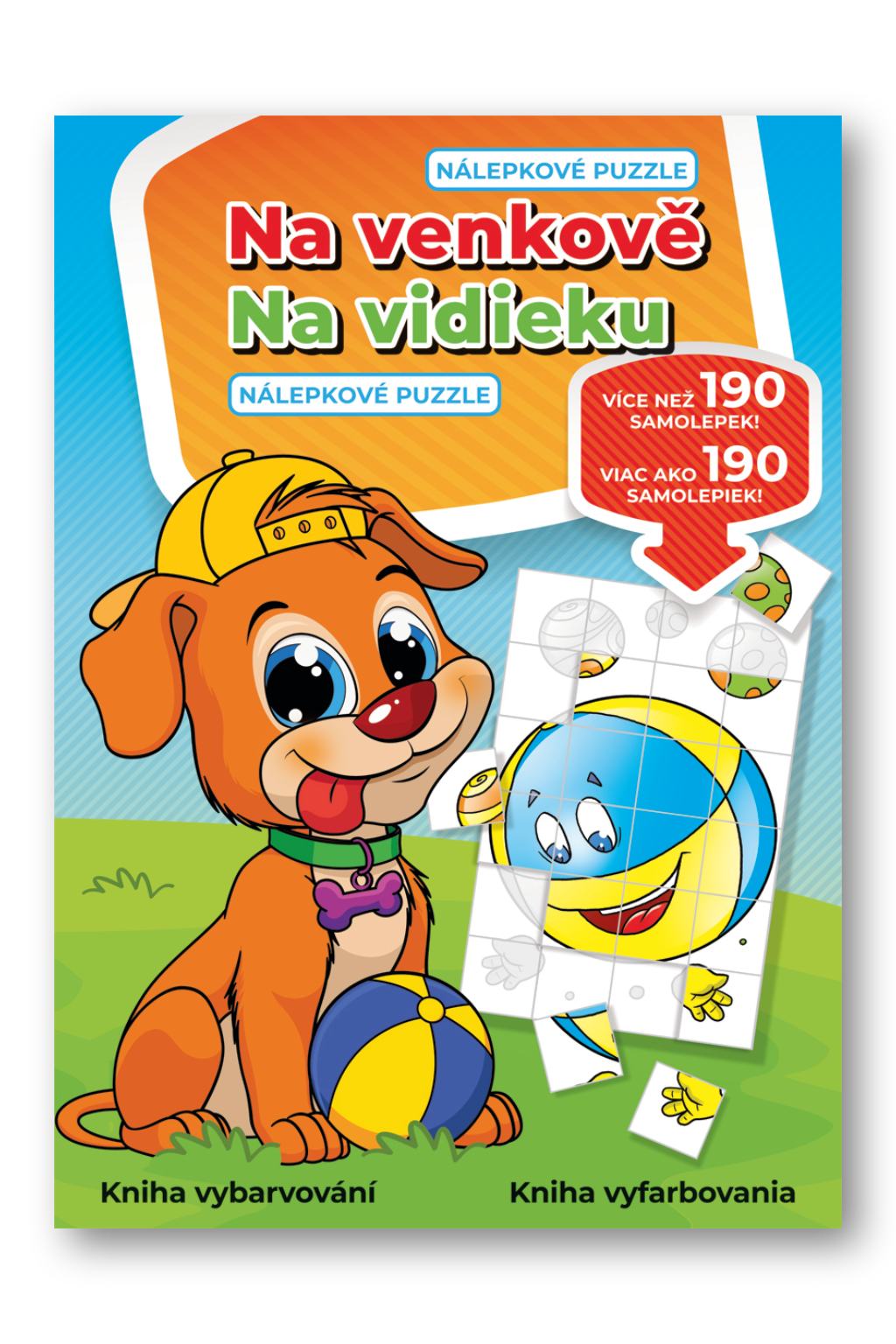 Na venkově - nálepkové puzzle / Na vidieku - Nálepkové puzzle