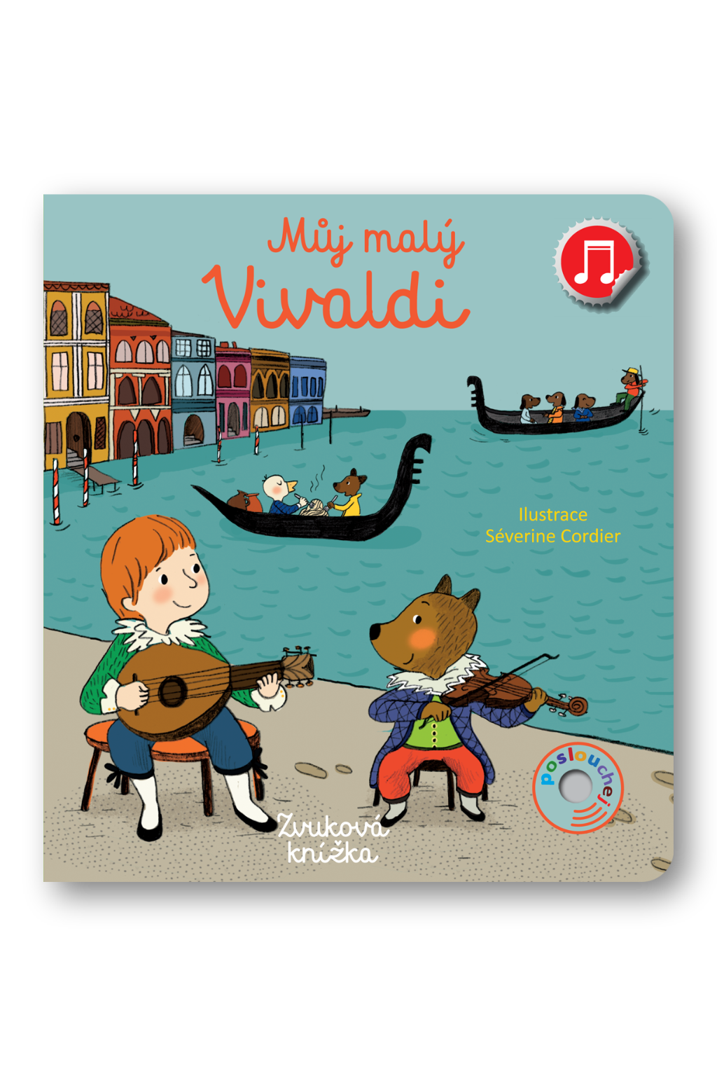 Můj malý Vivaldi Emilie Collet, ilustrace Séverine Cordier