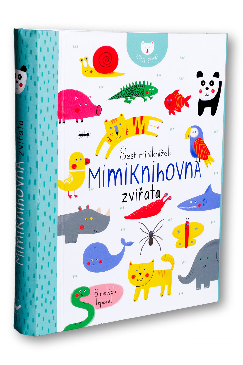 Levně 6 miniknížek - Mimiknihovna zvířat