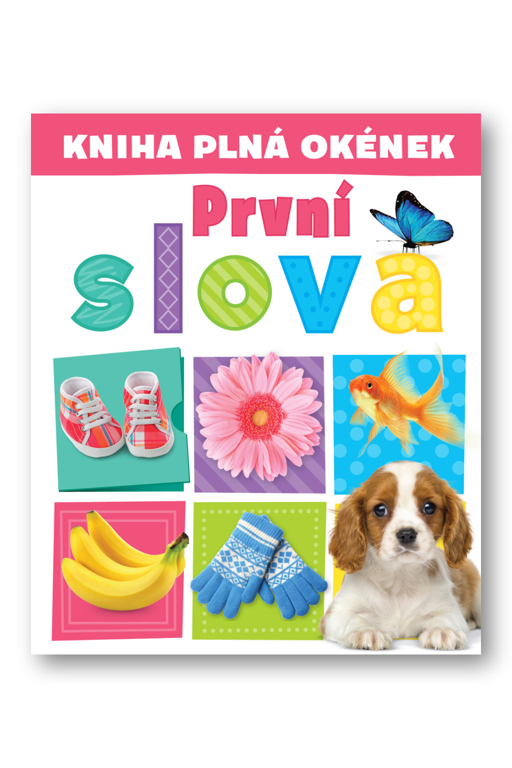 Kniha plná okének První slova Andrew Burgess, Pooja Desai