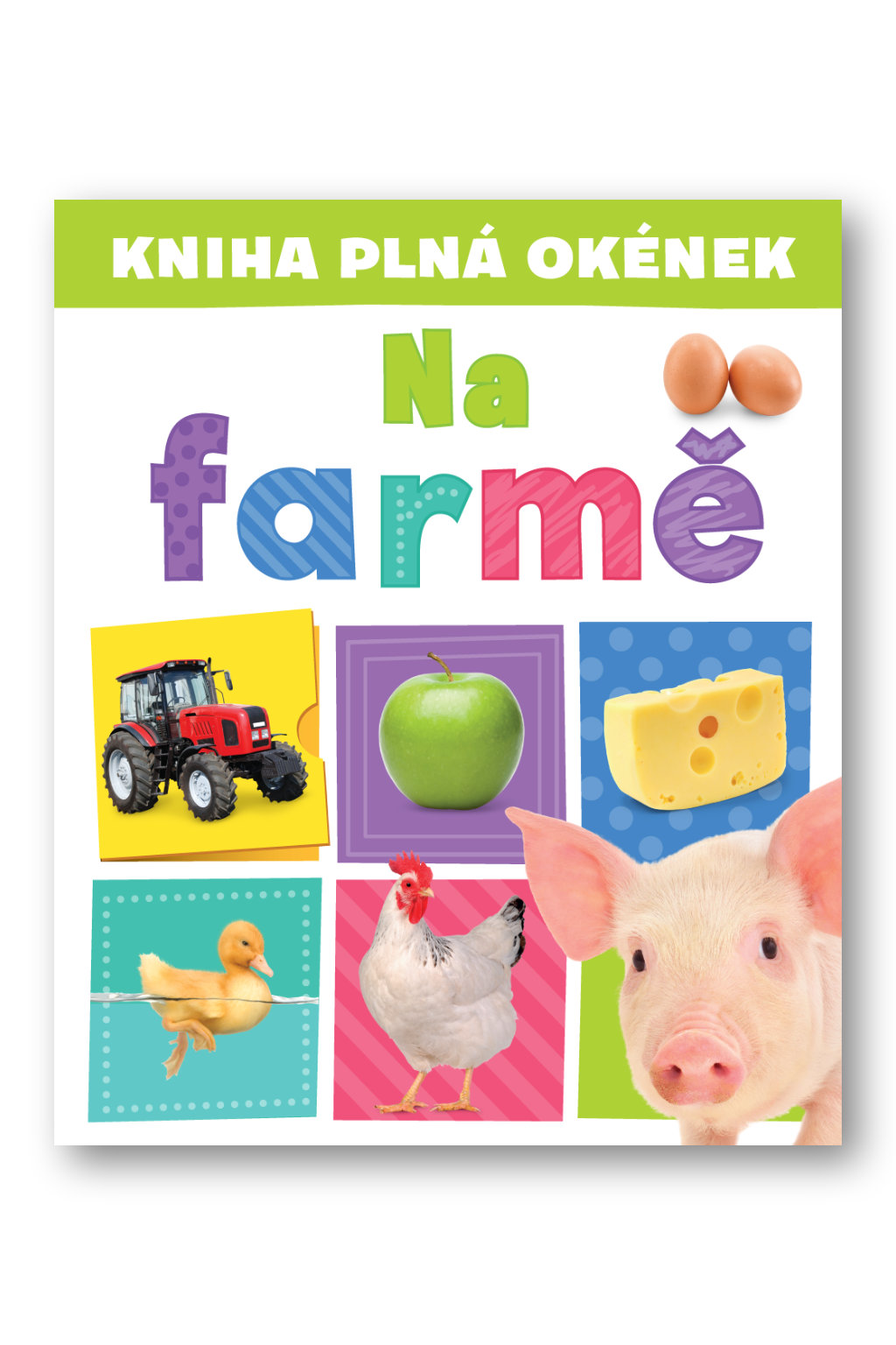 Kniha plná okének Na farmě Andrew Burgess, Pooja Desai