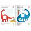 6600 Samolepky krok za krokem Dinosauri 2