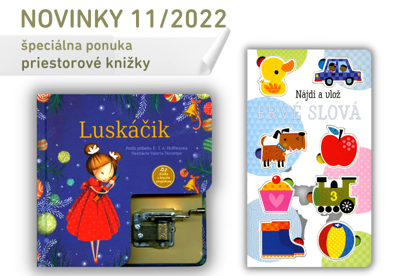 NAJPESTREJŠÍ NOVEMBER: Rôzne typy detských kníh