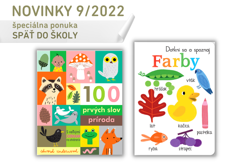 Tieto dobré správy NEUTAJÍME: Septembrové knižné novinky SÚ TU!