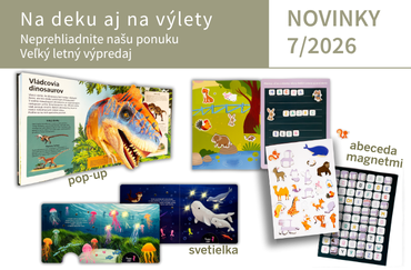 Na deku aj na výlety – knižné novinky júl 2026