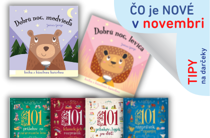 Predstavujeme novembrové knižné novinky
