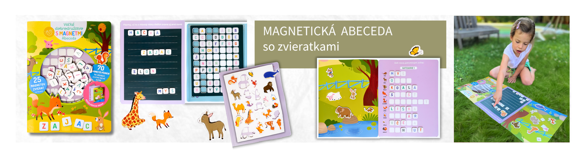 Abeceda s magnetmi