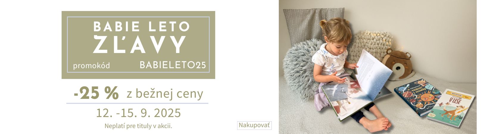 Babie leto - knihy so zľavou, Dni Marianne