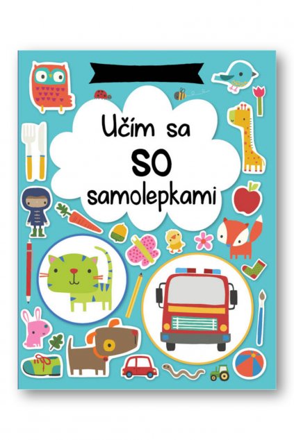 Učím sa so samolepkami - obálka