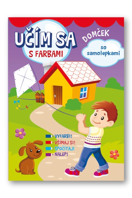 Učím sa s farbami – Domček