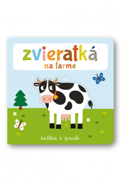 Zvieratká na farme Knižka s puzzle  Beatrice Tinarelli