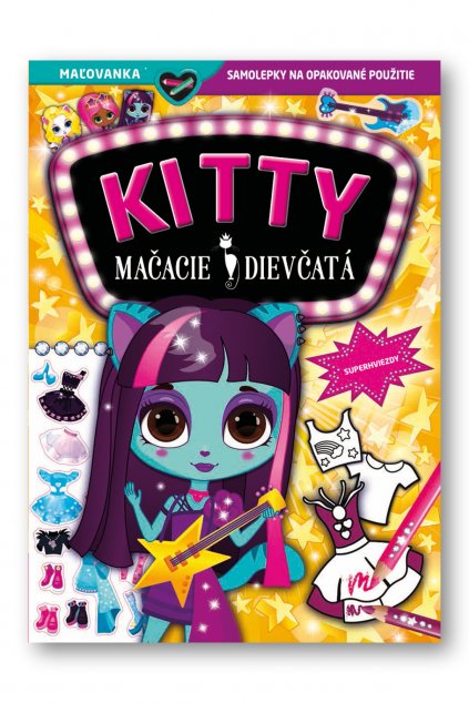 KITTY Mačacie dievčatá Superhviezdy