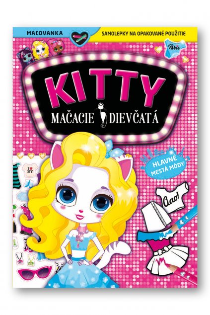 KITTY Mačacie dievčatá - Hlavné mestá módy