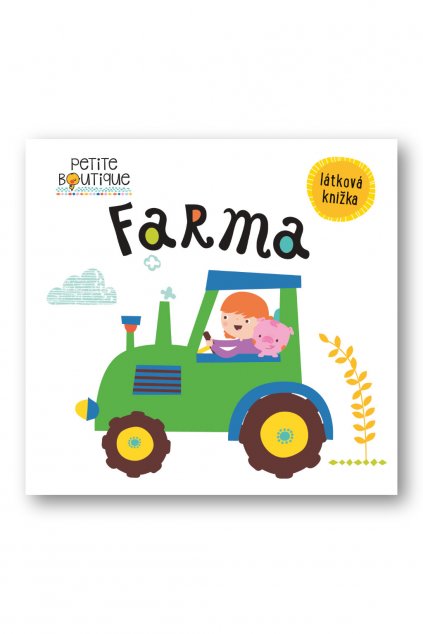 Petite Boutique Farma, látková knižka  Véronique Petit