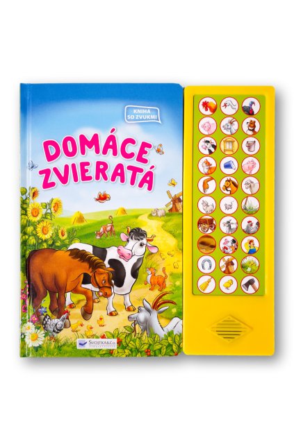 33125 Domace zvierata kniha so zvukmi OBALKA