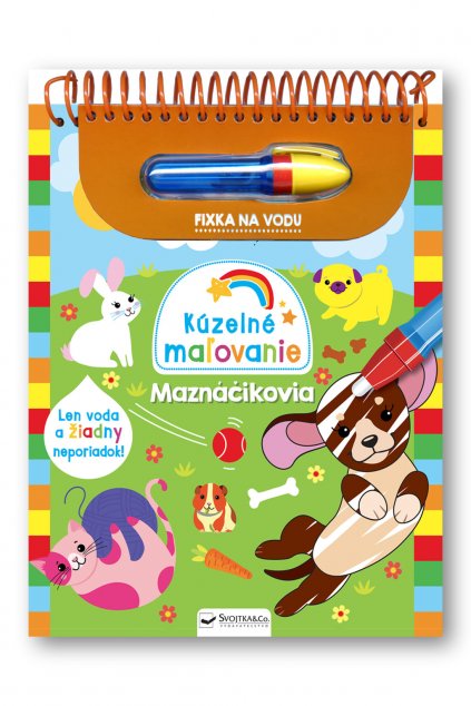 Kúzelné maľovanie Maznáčikovia - obálka