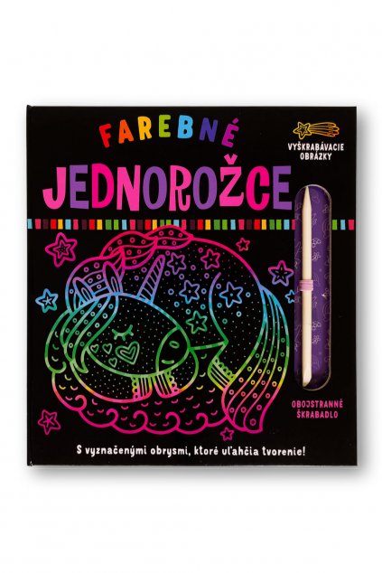 36439 Farebne jednorozce vyskrabavani