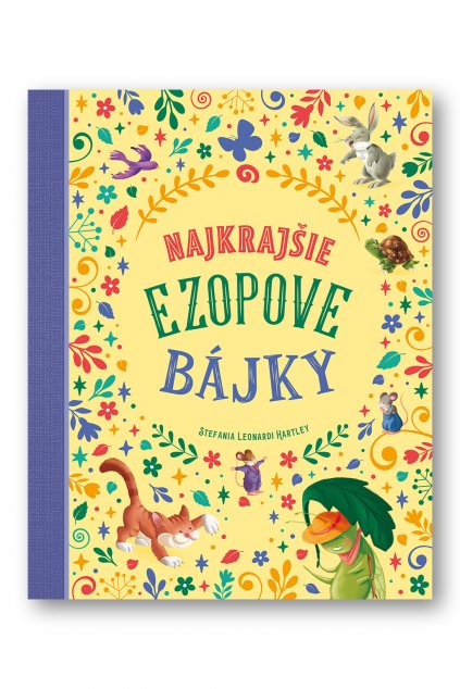 Najkrajšie Ezopove bájky - obálka