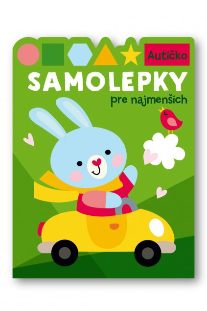 Samolepky pre najmenších Autíčko - obálka