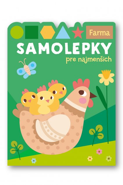 Samolepky pre najmenších Farma - obálka