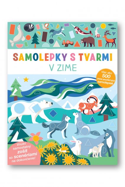 Samolepky s tvarmi V zime -obálka