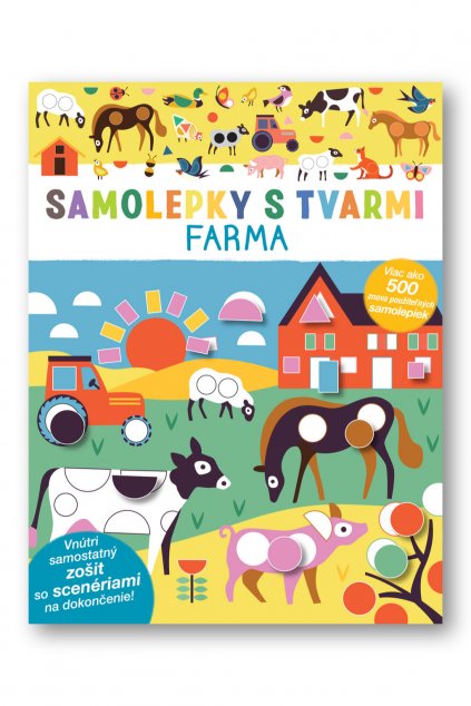 Samolepky s tvarmi Farma - obálka