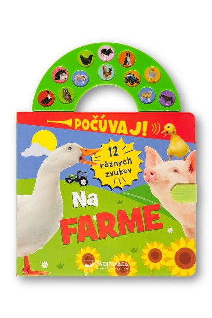 36634 Pocuvaj 12 roznych zvukov Na farme OBALKA