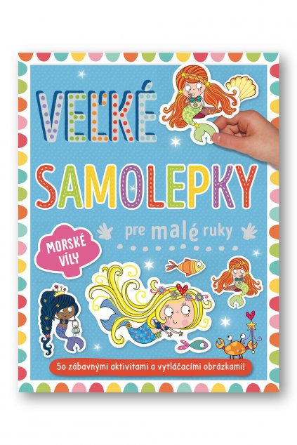 36663 Velke samolepky pre male ruky Morske vily OBALKA