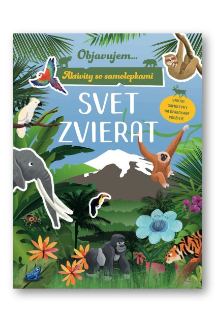 36949 Objavujem... Svet zvierat Aktivity so samolepkami OBALKA