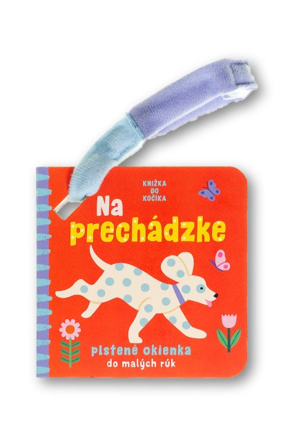 36959 Knizka do kocika Na prechadzke plstene okienka do malych ruk OBALKA