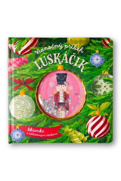 36951 Vianocny pribeh Luskacik Okienko s trblietavymi vlockami OBALKA