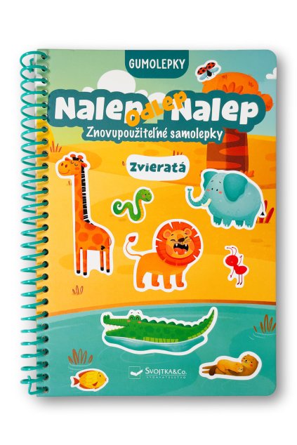 37026 Nalep odlep nalep Gumolepky Zvierata Znovupouzitelne samolepky OBALKA