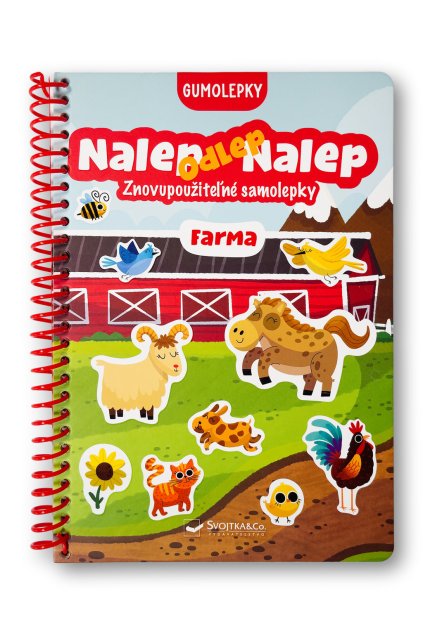 37027 Nalep odlep nalep Gumolepky Farma Znovupouzitelne samolepky OBALKA