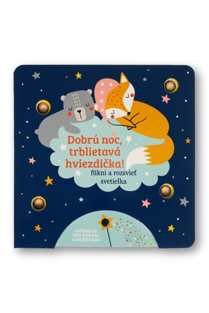 37000 Dobru noc trblietava hvezdicka Fukni a rozsviet svetielka OBALKA
