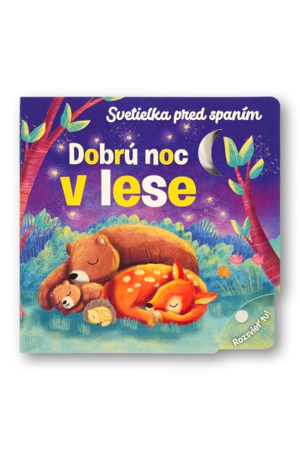 37051 Svetielka pred spanim Dobru noc v lese OBALKA