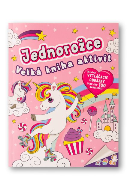 36995 Kouzelne jednorozce 400 samolepiek OBALKA