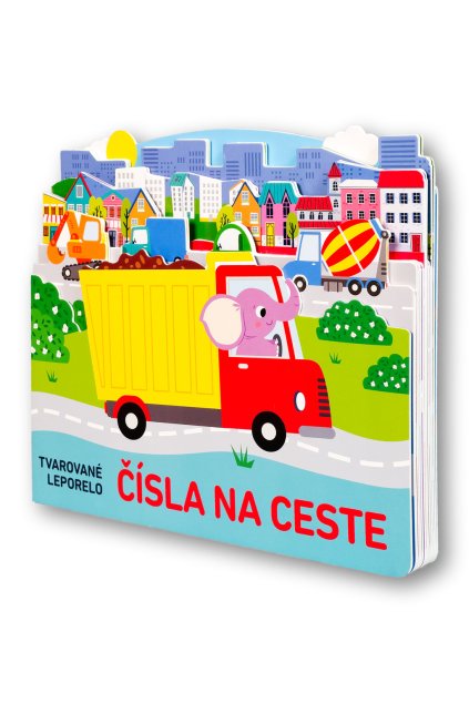 36998 Tvarovane leporelo Cisla na ceste OBALKA 3D