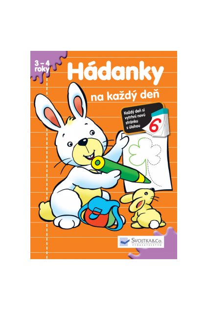 Hádanky na každý deň 6, 3 – 4 roky