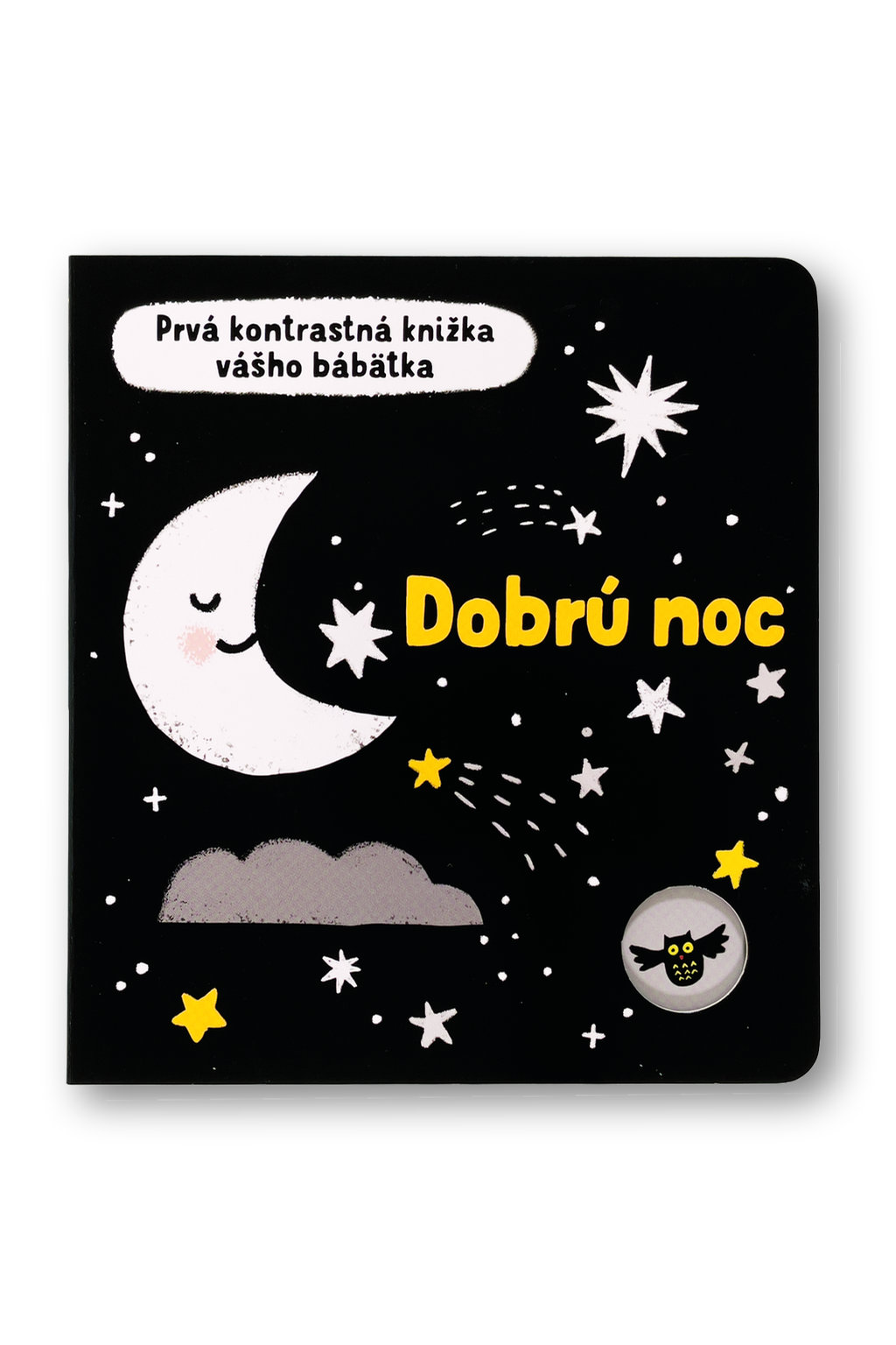 Dobrú noc – Prvá kontrastná knižka vášho bábätka