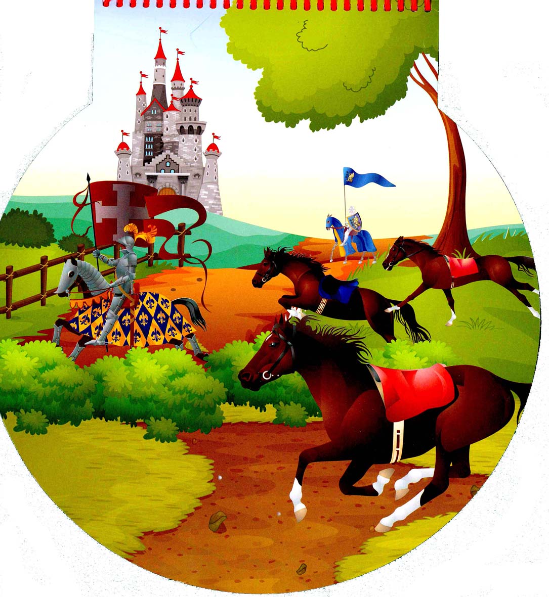 TEAMBOYS Knights Colour! – štít