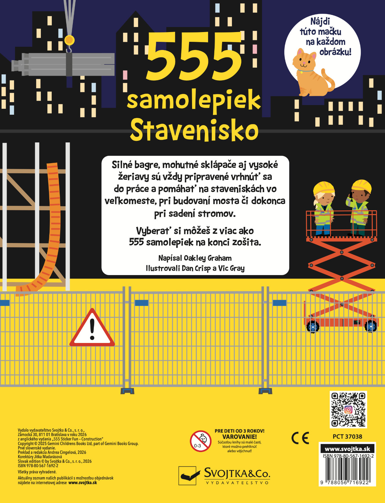555 samolepiek Stavenisko